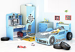 Детская мебель Пит-стоп (комплект синий) - фабрика Сканд-мебель